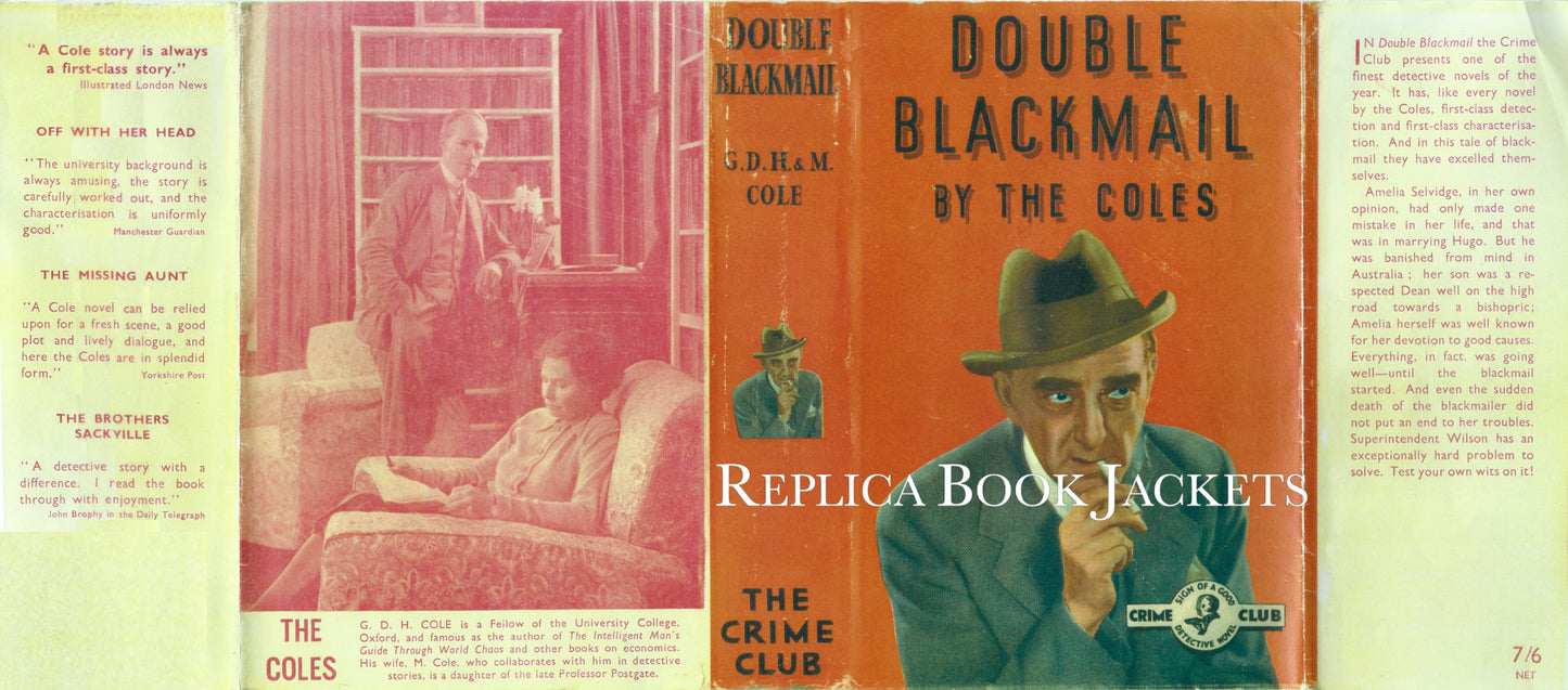 Cole, G.D.H. & M. DOUBLE BLACKMAIL 1st UK 1939