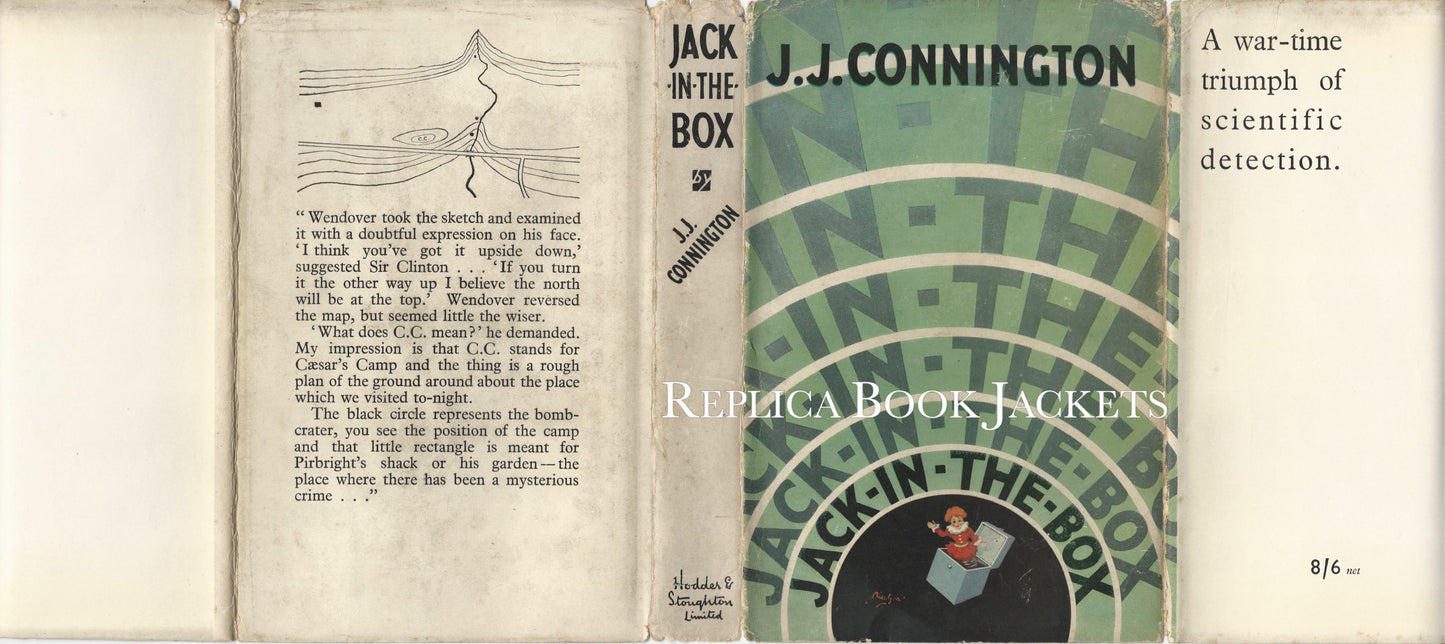 Connington, J.J. JACK-IN-THE-BOX 1st UK 1944