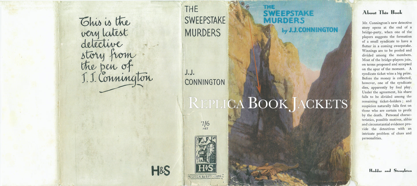 Connington, J.J. THE SWEEPSTAKE MURDERS 1st UK 1931