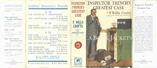 Crofts, Freeman Wills INSPECTOR FRENCH'S GREATEST CASE 1st UK 1924