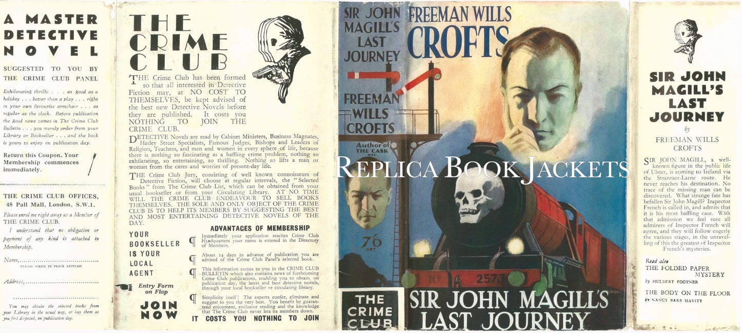 Crofts, Freeman Wills SIR JOHN MAGILL'S LAST JOURNEY 1st UK 1930