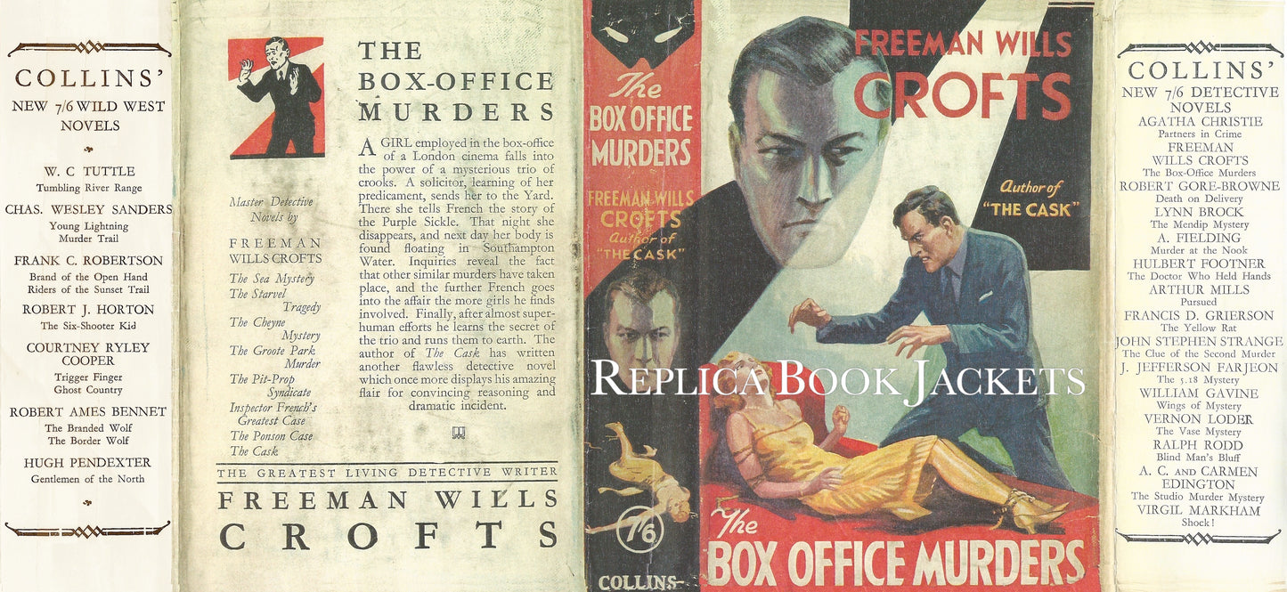 Crofts, Freeman Wills THE BOX OFFICE MURDERS 1st UK 1929