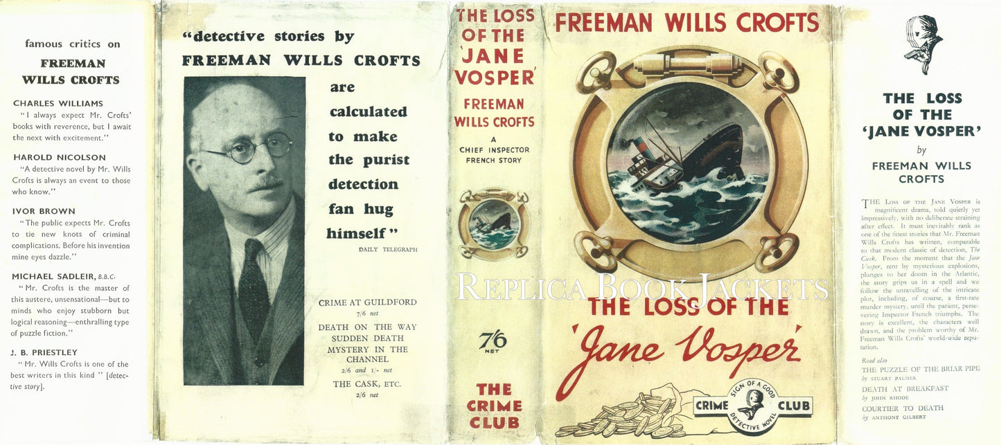 Crofts, Freeman Wills THE LOSS OF THE JANE VOSPER 1st UK 1936