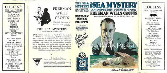 Crofts, Freeman Wills THE SEA MYSTERY 1st UK 1928