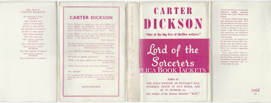 Dickson, Carter LORD OF THE SORCERERS 1st UK 1946