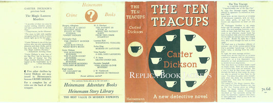Dickson, Carter THE TEN TEACUPS 1st UK 1937