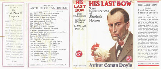 Doyle, Arthur Conan HIS LAST BOW 1st UK 1917