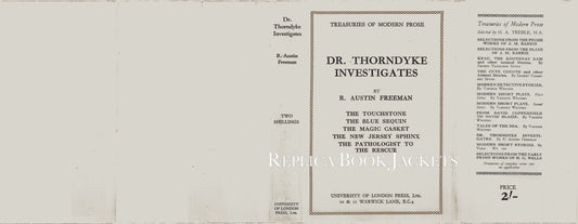 Freeman, R. Austin DR. THORNDYKE INVESTIGATES 1st UK 1930