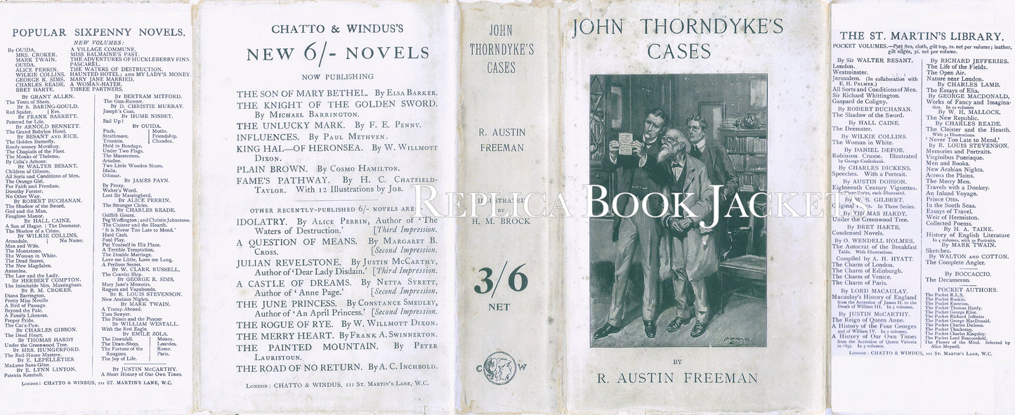 Freeman, R. Austin JOHN THORNDYKE'S CASES 1st UK 1909