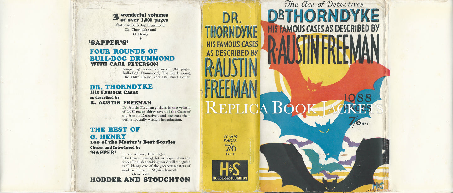 Freeman, R. Austin DR. THORNDYKE: HIS FAMOUS CASES 1st UK 1929
