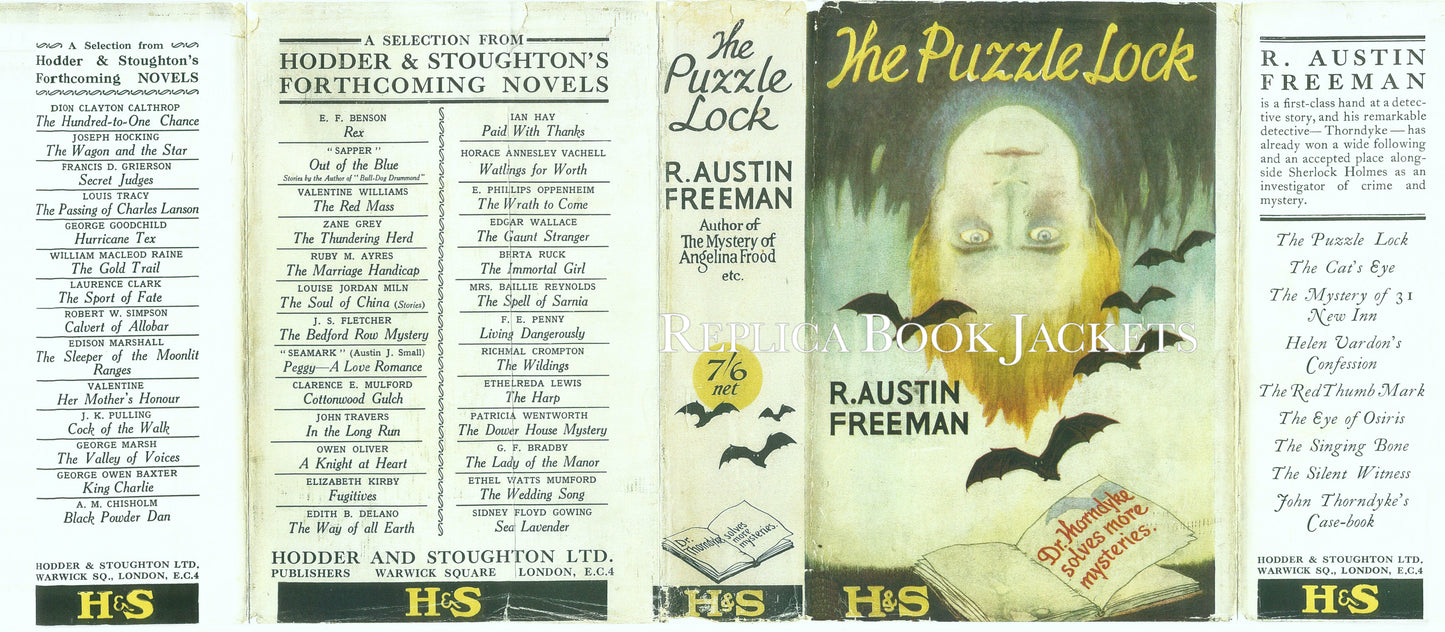Freeman, R. Austin THE PUZZLE LOCK 1st UK 1925