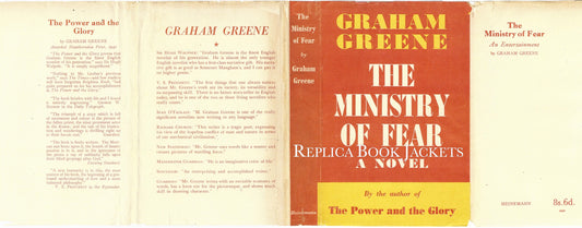 Greene, Graham THE MINISTRY OF FEAR 1st UK 1943