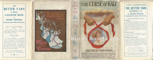 Greening, Arthur THE CURSE OF KALI 1st UK Cheap Ed. 1922