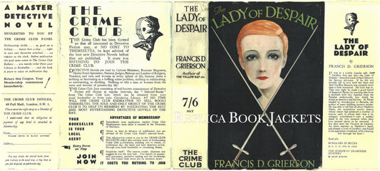 Grierson, Francis THE LADY OF DESPAIR 1st UK 1930