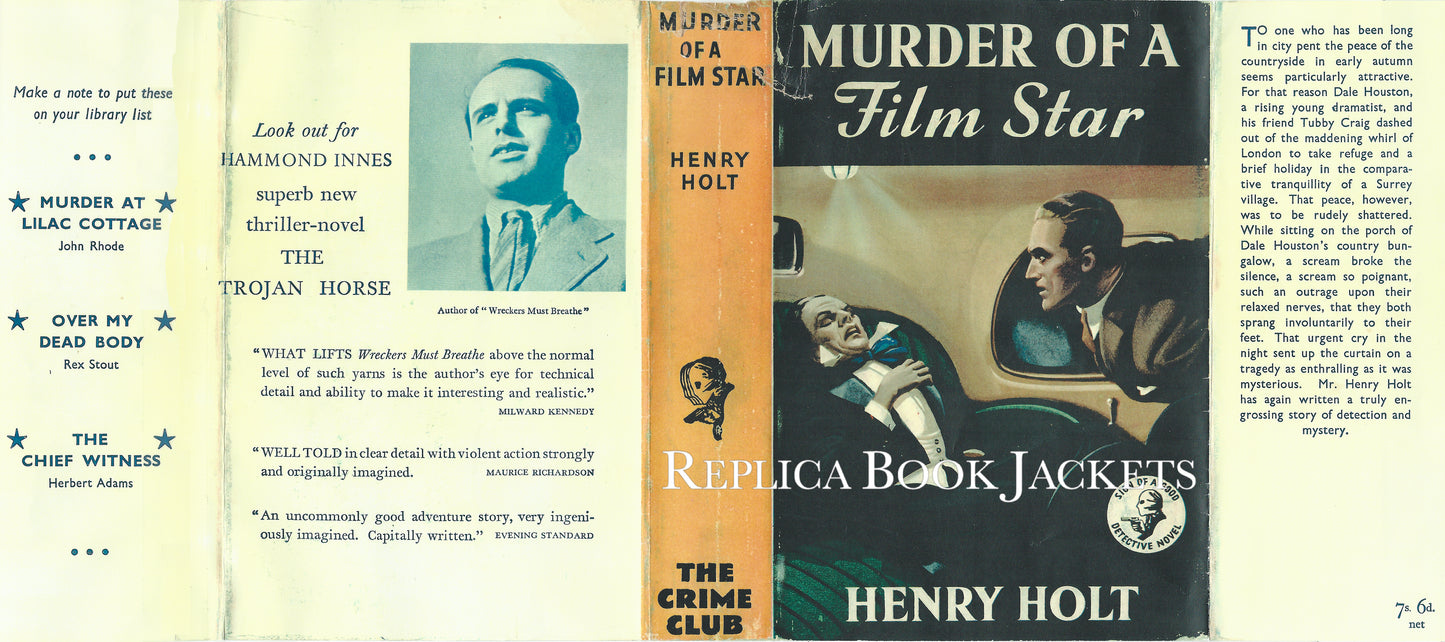 Holt, Henry MURDER AT THE BOOKSTALL 1st UK 1940