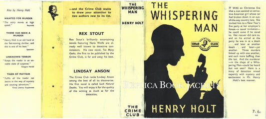 Holt, Henry THE WHISPERING MAN 1st UK 1938