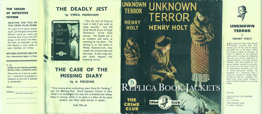 Holt, Henry UNKNOWN TERROR 1st UK 1935