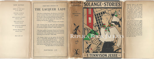 Jesse, F. Tennyson SOLANGE STORIES 1st UK 1931