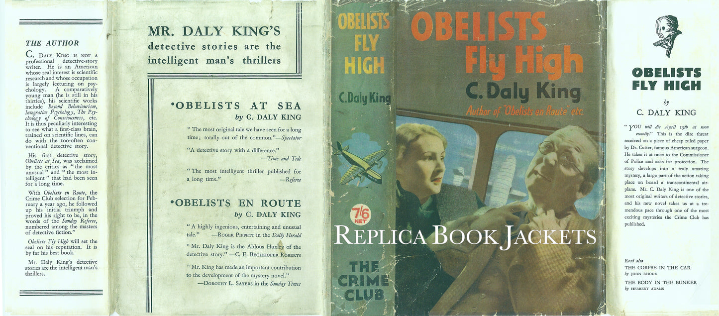 King, C. Daly OBELISTS FLY HIGH 1st UK 1935