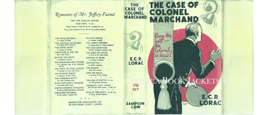 Lorac, E.C.R. THE CASE OF COLONEL MARCHAND 1st UK 1933