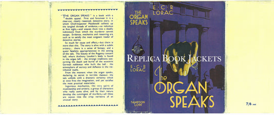 Lorac, E.C.R. THE ORGAN SPEAKS 1st UK 1935