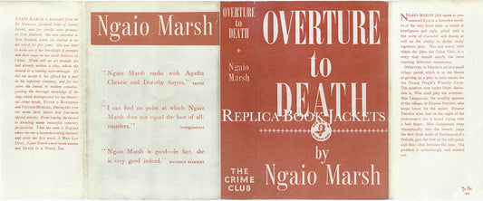 Marsh, Ngaio OVERTURE TO DEATH 1st UK 1939