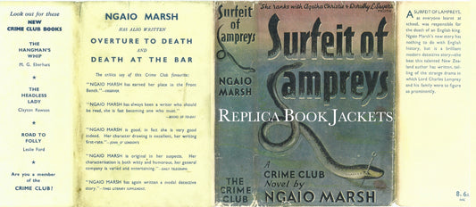 Marsh, Ngaio SURFEIT OF LAMPREYS 1st UK 1941