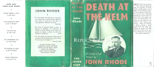 Rhode, John DEATH AT THE HELM 1st UK 1941