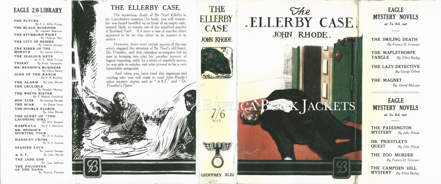 Rhode, John THE ELLERBY CASE 1st UK 1927