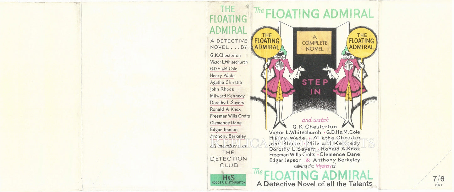 Detection Club, The THE FLOATING ADMIRAL 1st UK 1931